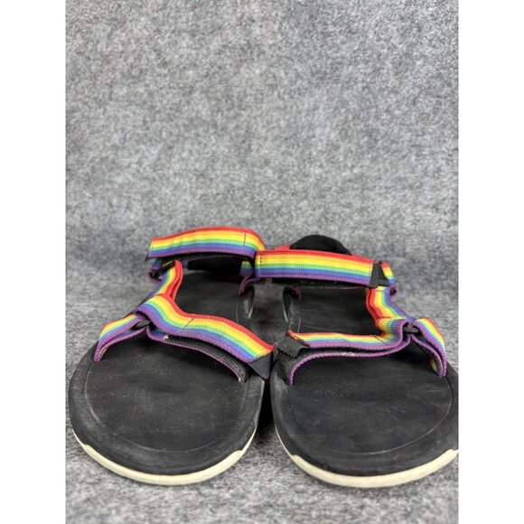 Teva Sandals Womens Size 7 Rainbow Pride Strappy Sport Hiking Water Shoes Trail - Picture 2 of 8
